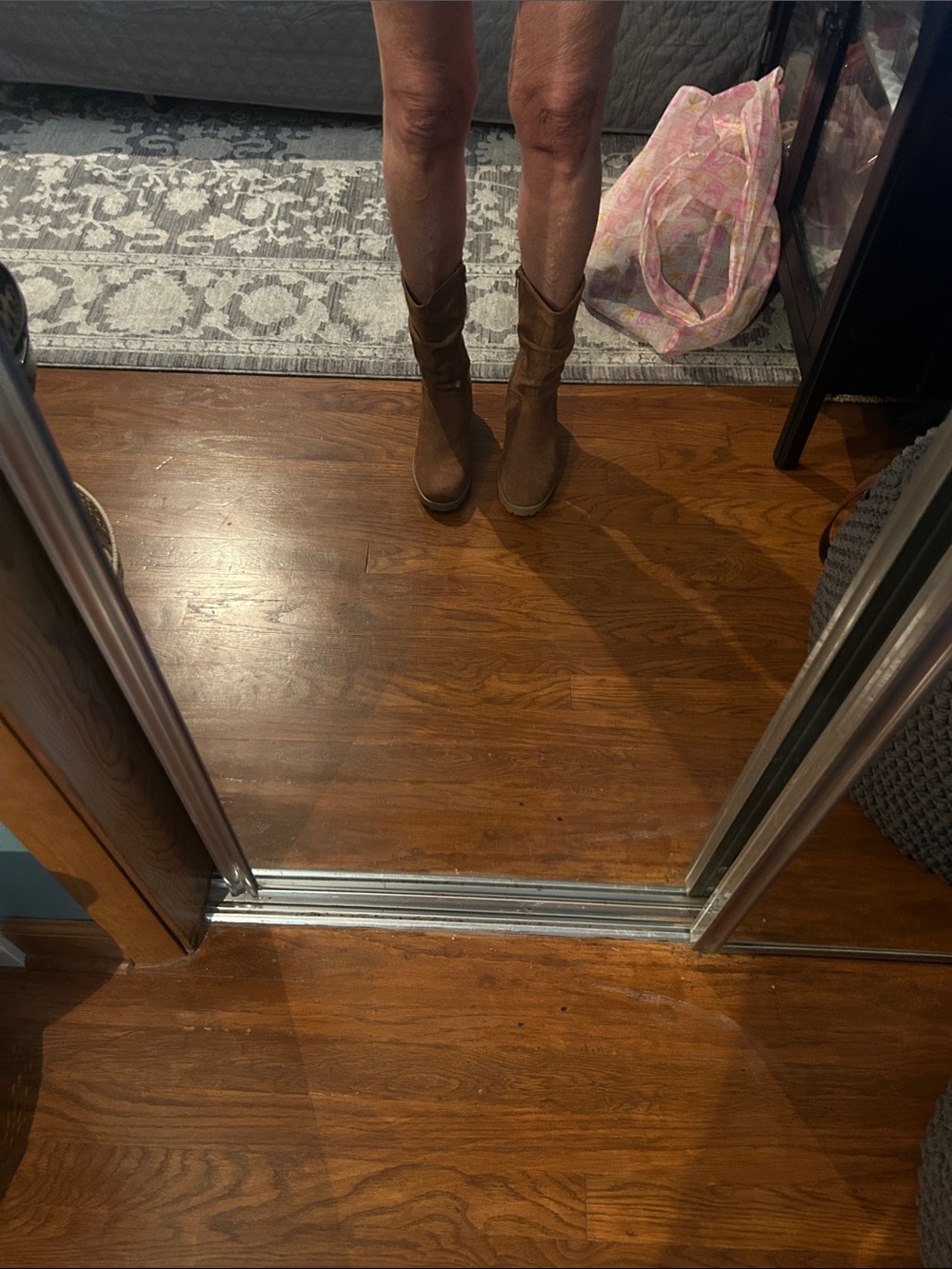 Sonoma Brown Suede Ankle Boots
